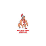 WL Wrestling Bubble-free stickers