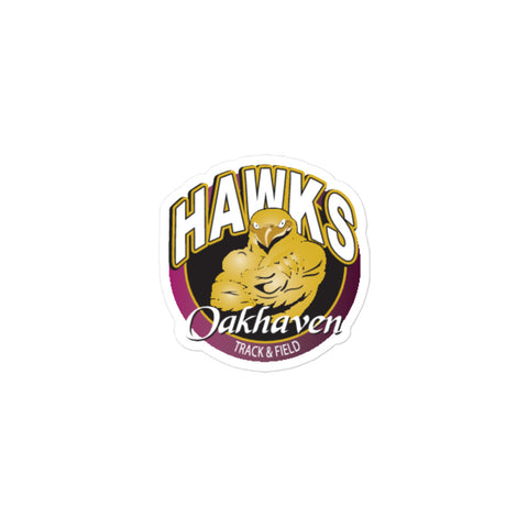 Oakhaven Track and Field Bubble-free stickers