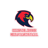 Christel House Girl's Basketball Bubble-free stickers