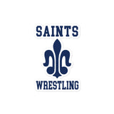 Saints Wrestling Bubble-free stickers