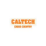 CalTech Cross Country Bubble-free stickers