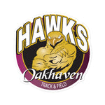 Oakhaven Track and Field Bubble-free stickers