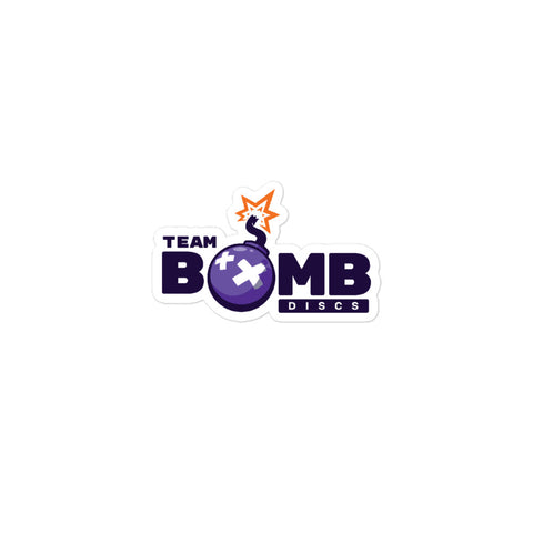 Team Bomb Discs Bubble-free stickers
