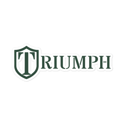 Triumph Track and Field Bubble-free stickers