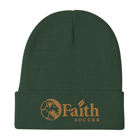 Faith Christian School Embroidered Beanie