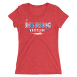 Holbrook Wrestling Ladies' short sleeve t-shirt