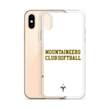 Mountaineers Club Softball iPhone Case