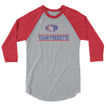 Team Fredette Basketball 3/4 sleeve raglan shirt