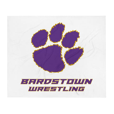 Bardstown Wrestling Throw Blanket