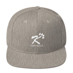 Kingman Football White Logo Snapback Hat