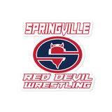 Springville Wrestling Bubble-free stickers