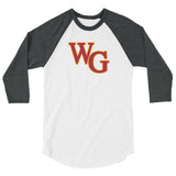 Willow Glen Softball 3/4 sleeve raglan shirt