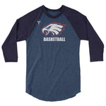 ALA Basketball 3/4 sleeve raglan shirt