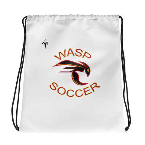 Wasp Soccer Drawstring bag