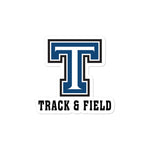 Tempe High School Track and Field Bubble-free stickers