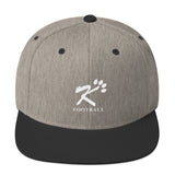 Kingman Football White Logo Snapback Hat