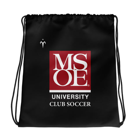MSOE Club Soccer Drawstring bag