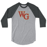 Willow Glen Softball 3/4 sleeve raglan shirt
