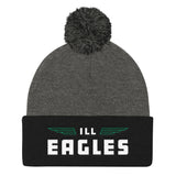 ILL Eagles Ultimate Pom Pom Knit Cap
