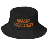 Wasp Soccer Old School Bucket Hat