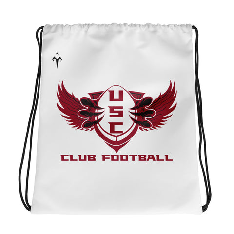 USC Club Football Drawstring bag