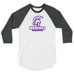 WSU Club Volleyball 3/4 sleeve raglan shirt