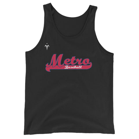 Metro Baseball Unisex  Tank Top