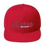 Metro Baseball Snapback Hat