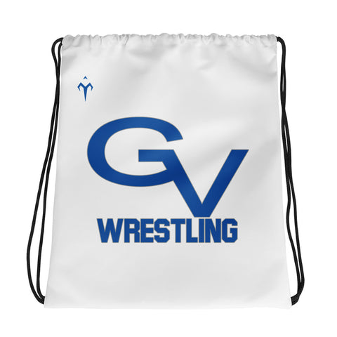 Gunnison Valley Wrestling Drawstring bag