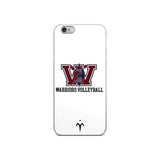 UCW Warriors Volleyball iPhone Case