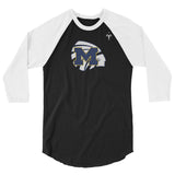 Meridian High School Basketball 3/4 sleeve raglan shirt