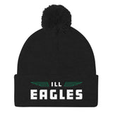 ILL Eagles Ultimate Pom Pom Knit Cap