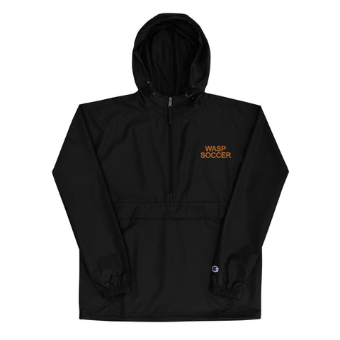 Wasp Soccer Embroidered Champion Packable Jacket