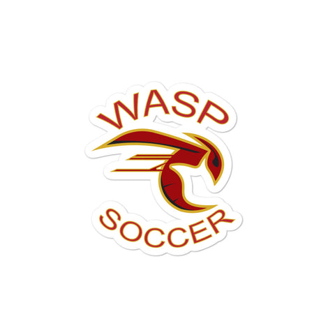 Wasp Soccer Bubble-free stickers
