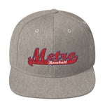 Metro Baseball Snapback Hat