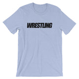 Black Wrestling Unisex short sleeve t-shirt