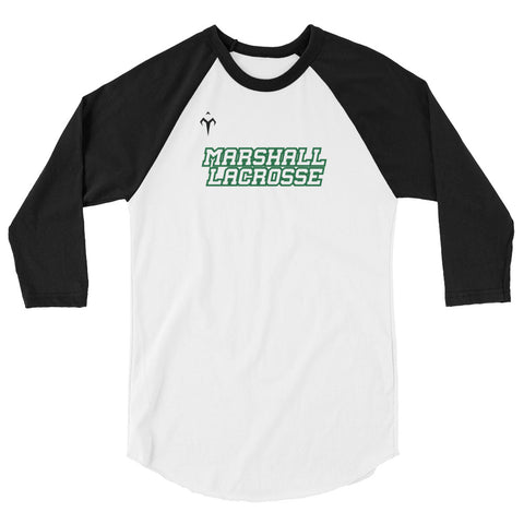 Marshall Lacrosse 3/4 sleeve raglan shirt