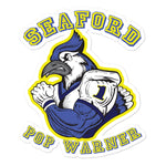 Seaford Pop Warner Bubble-free stickers