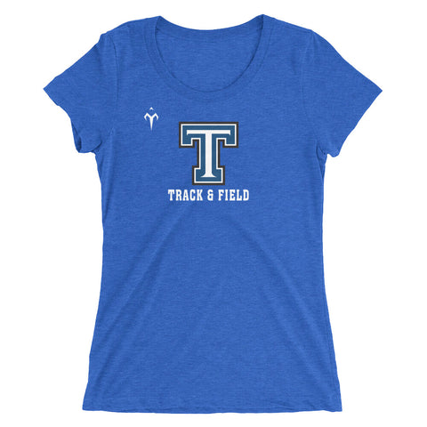 Tempe High School Track and Field Ladies' short sleeve t-shirt