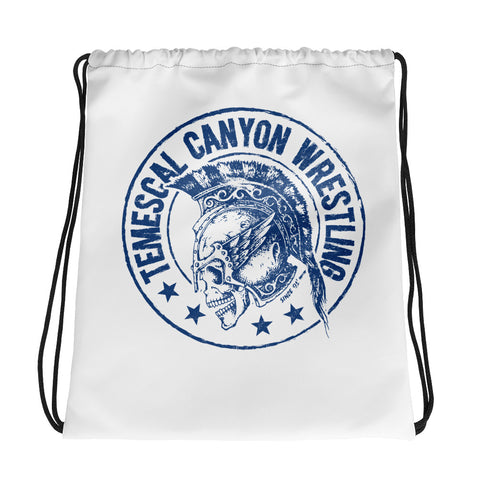 Temescal Canyon Wrestling Drawstring bag