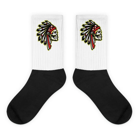 Chiefs Black foot socks