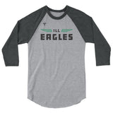 ILL Eagles Ultimate 3/4 sleeve raglan shirt