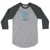 West Jordan Volleyball 3/4 sleeve raglan shirt