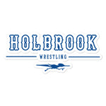 Holbrook Wrestling Bubble-free stickers