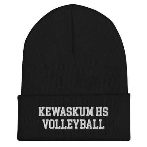 Kewaskum High School Volleyball Cuffed Beanie