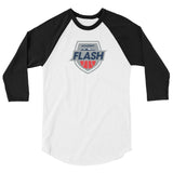 Flash Academy Basketball 3/4 sleeve raglan shirt