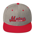 Metro Baseball Snapback Hat