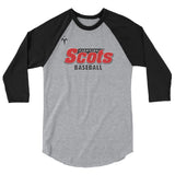 Fighting Scots Baseball 3/4 sleeve raglan shirt