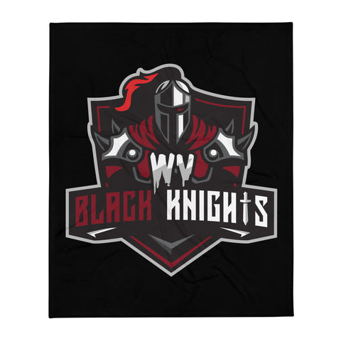 West Virginia Black Knights Throw Blanket