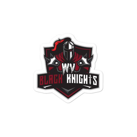 West Virginia Black Knights Bubble-free stickers